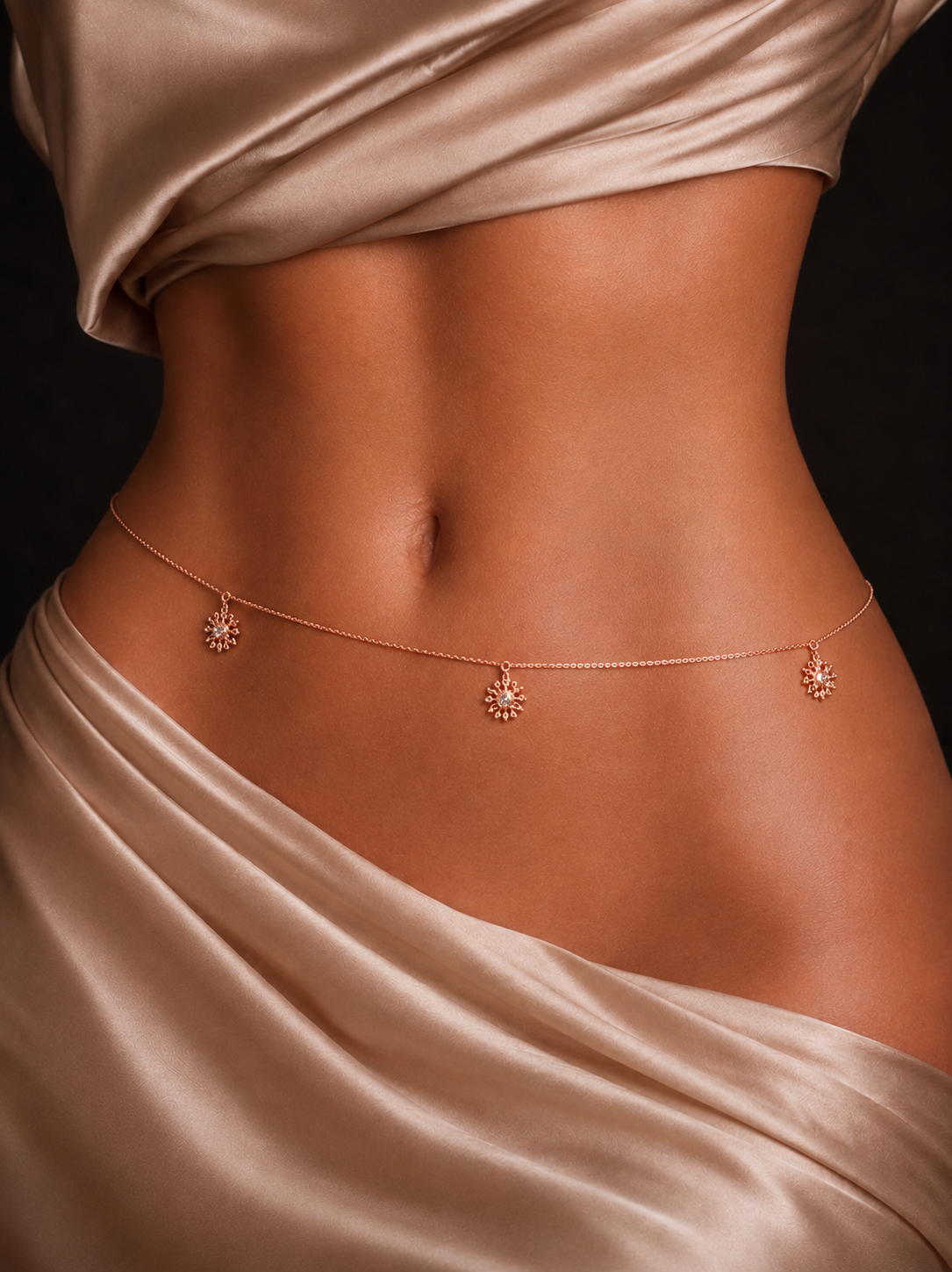 Sun Charm Waist Chain