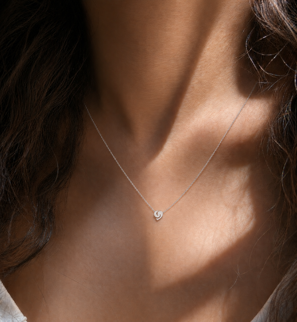 Tornado Heart Necklace