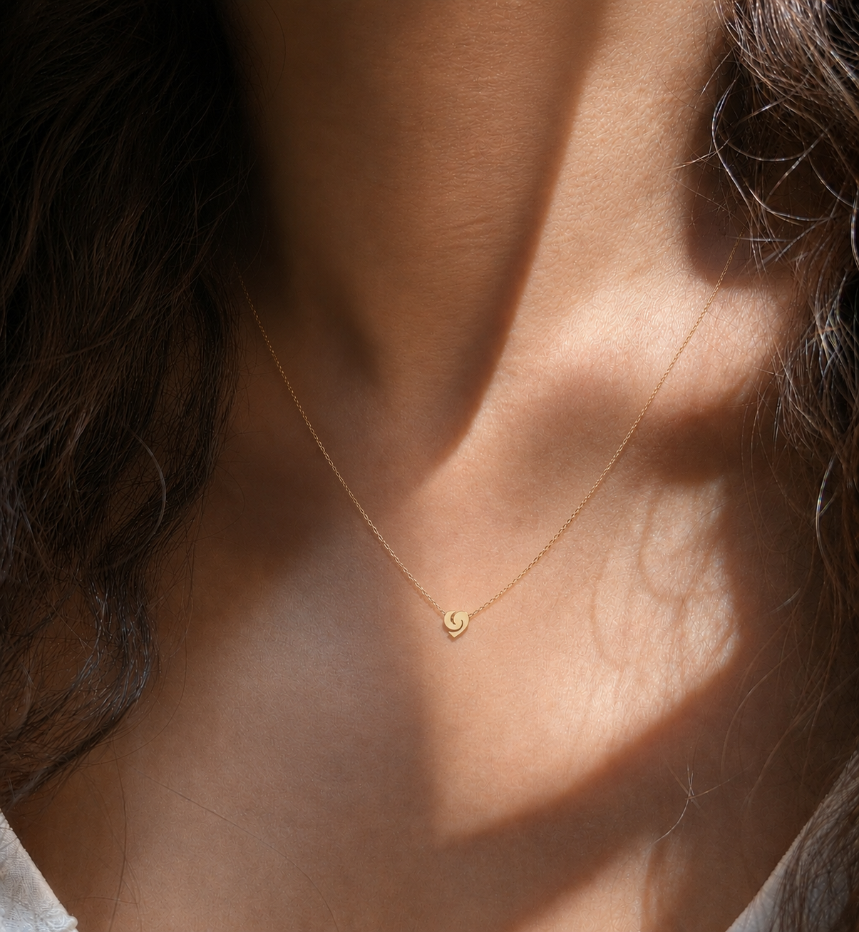 Tornado Heart Necklace